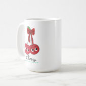 CHERRY BEST FRIEND コーヒーマグカップ (正面左)