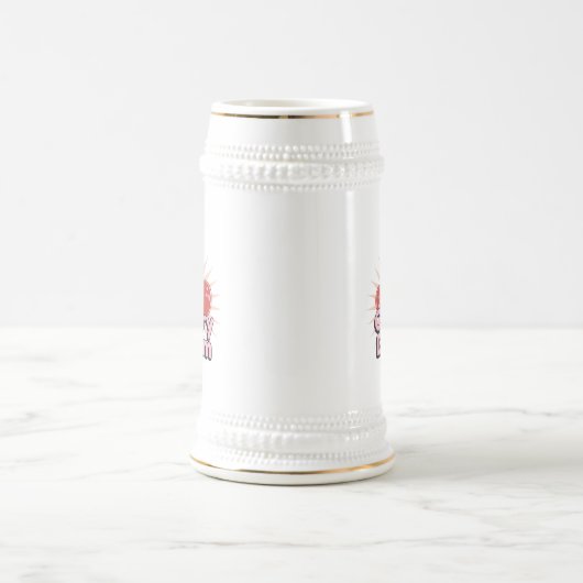 Cherry Bloom ビールジョッキ (中央)