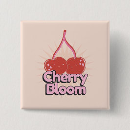Cherry Bloom Button 缶バッジ