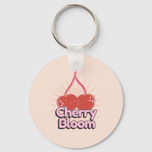 Cherry Bloom Keychain キーホルダー (正面)