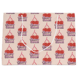 Cherry Bloom Large Gift Bag ラージペーパーバッグ