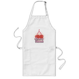 Cherry Bloom Long Apron ロングエプロン