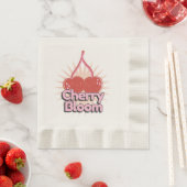 Cherry Bloom Napkins 縁ありランチョンナプキン (インサイチュ)