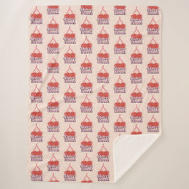 Cherry Bloom Sherpa Blanket シェルパブランケット