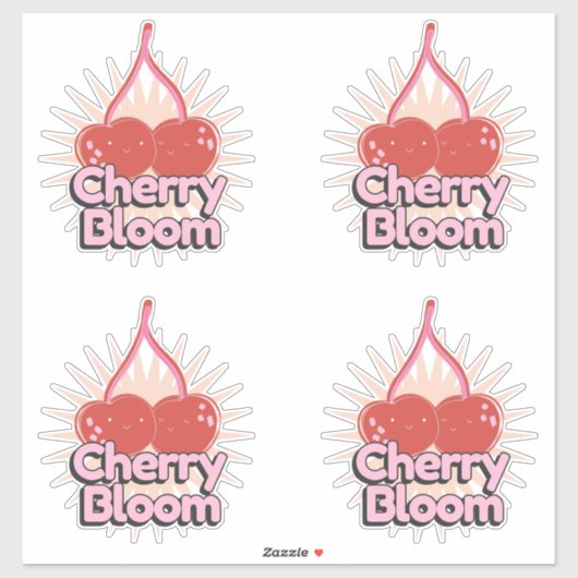 Cherry Bloom Sticker シール (シート)