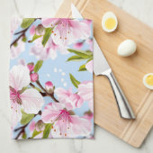    Cherry Blossom キッチンタオル (四つ折り)