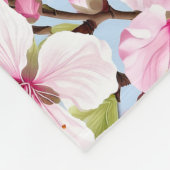    Cherry Blossom フリースブランケット (角)