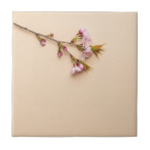 Cherry Blossom and Daisy Background タイル (正面)