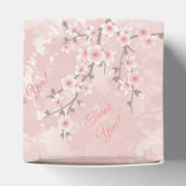 Cherry Blossom Blush Pink Birthday  Favor Box フェイバーボックス (上部)