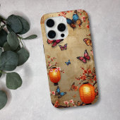 Cherry Blossom Butterfly Lantern Case-Mate iPhoneケース