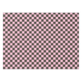Cherry blossom checkered board pattern テーブルクロス (正面(横))