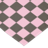 Cherry blossom checkered board pattern テーブルクロス (アングル)