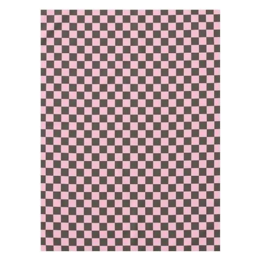 Cherry blossom checkered board pattern テーブルクロス (正面)