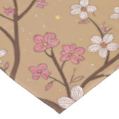 Cherry Blossom Coffee Cozy Pattern (1) テーブルクロス (アングル)