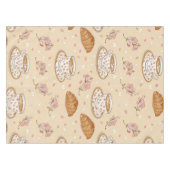 Cherry Blossom Coffee Cozy Pattern (2) テーブルクロス (正面(横))
