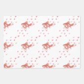 Cherry Blossom Dream: Koi Fish Art Print  ラッピングペーパーシート (正面)