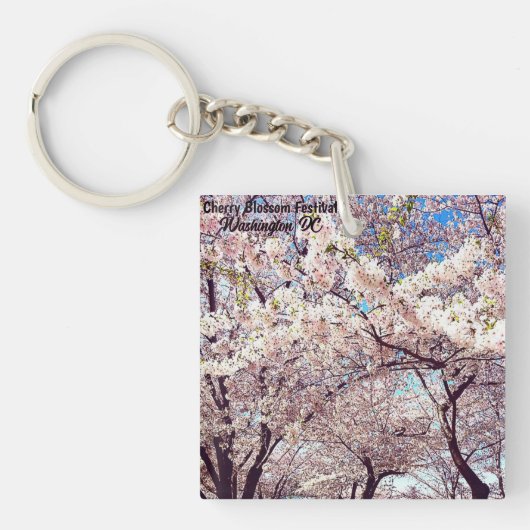 Cherry Blossom Festival Washington D.C. Souvenir キーホルダー (正面)