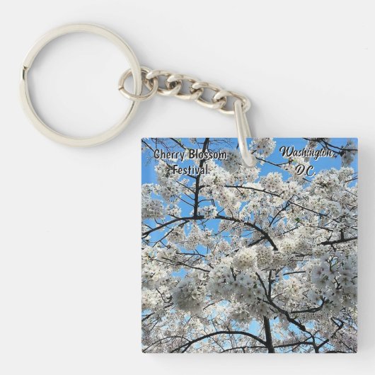 Cherry Blossom Festival Washington D.C. Souvenir キーホルダー (正面)