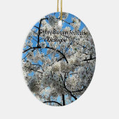 Cherry Blossom Festival Washington D.C. Souvenir セラミックオーナメント (右)