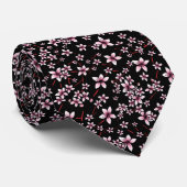Cherry Blossom Floral  ネクタイ (ロール)
