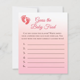 Cherry Blossom Guess the Baby Food Shower Game