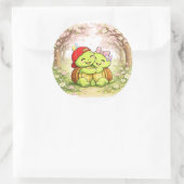 Cherry Blossom Hug ラウンドシール (バッグ)