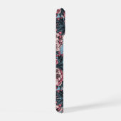Cherry blossom in pink and blue iPhone 15ケース (右側面)
