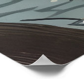 Cherry blossom in the Sumida River ポスター (角)