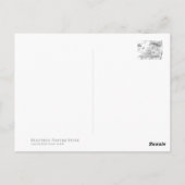 Cherry Blossom "Kasugai" ポストカード (裏面)