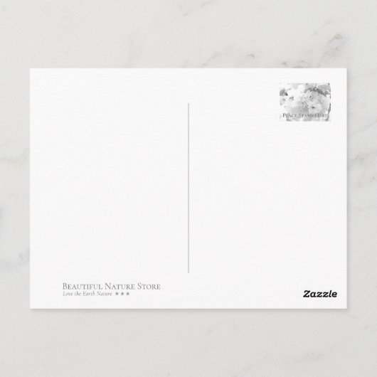 Cherry Blossom "Kasugai" ポストカード (裏面)