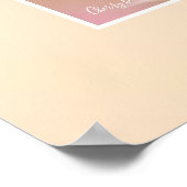 Cherry blossom "Kawazu-Zakura" ポスター (角)