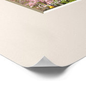 Cherry blossom "Kawazu-Zakura" ポスター (角)