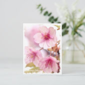 Cherry blossom: Kawazu-Zakura ポストカード (スタンド正面)