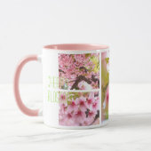 Cherry Blossom "Kawazu-zakura"：Combo Mug マグカップ (左)