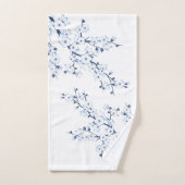 Cherry Blossom Light Blue バスタオルセット (ハンドタオル)