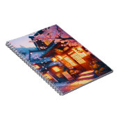 Cherry Blossom Night in Old Japan ノートブック (右側)