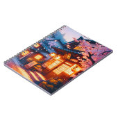 Cherry Blossom Night in Old Japan ノートブック (左側)