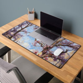 Cherry Blossom Oil Painting Desk Mat デスクマット