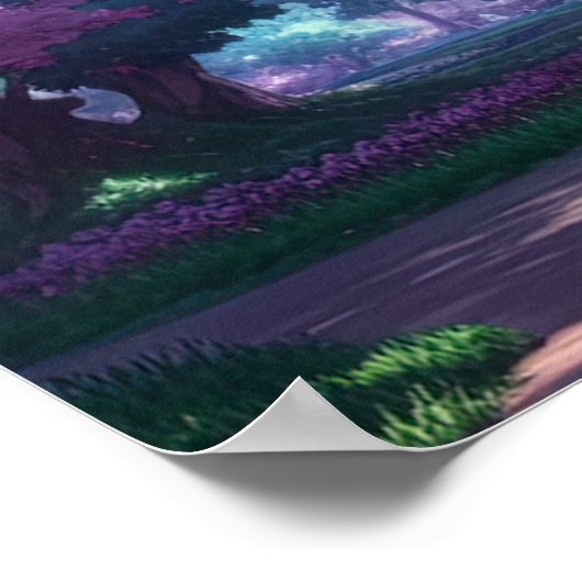 Cherry Blossom Paradise ポスター (角)