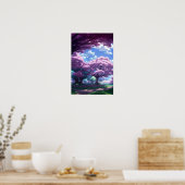 Cherry Blossom Paradise ポスター (キッチン)