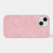 Cherry Blossom Pink Bamboo and Flora Phone Case iPhone 15ケース (裏面横)