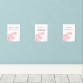 Cherry Blossom Ramadan Wall Art – Dua Set (ウッドフロア)