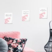 Cherry Blossom Ramadan Wall Art – Dua Set (リビング)
