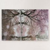Cherry Blossom Reflections ジグソーパズル (横)