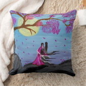 Cherry Blossom Romance Decor Pillow クッション (ブランケット)