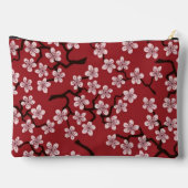 Cherry blossom  sakura blossoming  flowers elegant アクセサリーポーチ (裏面)