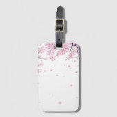 Cherry Blossom Sakura Japanese Art Tote  ラゲッジタグ (正面縦)