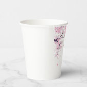 Cherry Blossom Sakura Japanese Art Tote  紙コップ (右)