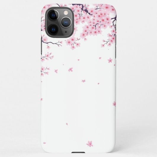 Cherry Blossom Sakura Japanese Art Tote iPhoneケース (裏面)