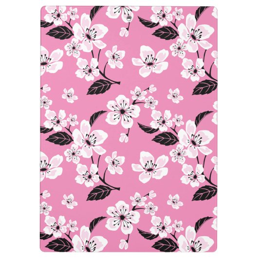 CHERRY BLOSSOM - SAKURA (LITE PINK) クリップボード (裏面)